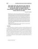 Ứng dụng chất liệu văn hóa vào thiết kế sản phẩm: Một nghiên cứu trường hợp từ đồ án sinh viên tại ngành Thiết kế công nghiệp, trường Đại học Tôn Đức Thắng, Thành phố Hồ Chí Minh