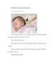 Kiến thức y học về chăm sóc bé: 7 lưu ý giúp bé ngủ ngon 