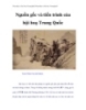 Thư pháp và hội họa Trung Quốc - Nguồn gốc và tiến trình của hội hoạ Trung Quốc