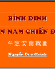 Bình Định An Nam chiến đồ - Nguyễn Duy Chính