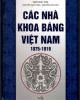 Ebook Các nhà khoa bảng Việt Nam từ 1075 - 1919: Phần 2 - Ngô Đức Thọ, Nguyễn Thúy Nga, Nguyễn Hữu Mùi