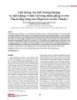Ảnh hưởng của môi trường khoáng và chất kháng vi sinh vật trong nhân giống in vitro Thạch tùng răng cưa (Huperzia serrata Thunb.)