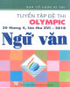 Ebook Tuyển tập đề thi Olympic 30 tháng 4, lần thứ XVI-2010 môn Ngữ Văn: Phần 2